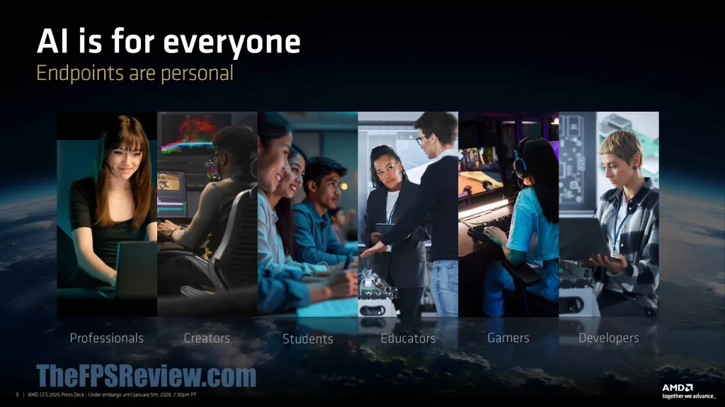AMD CES 2026 Client & Graphics Press Deck
