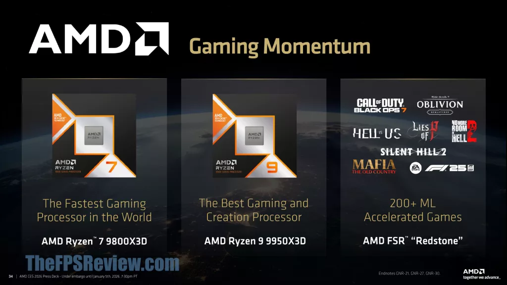 AMD CES 2026 Client & Graphics Press Deck