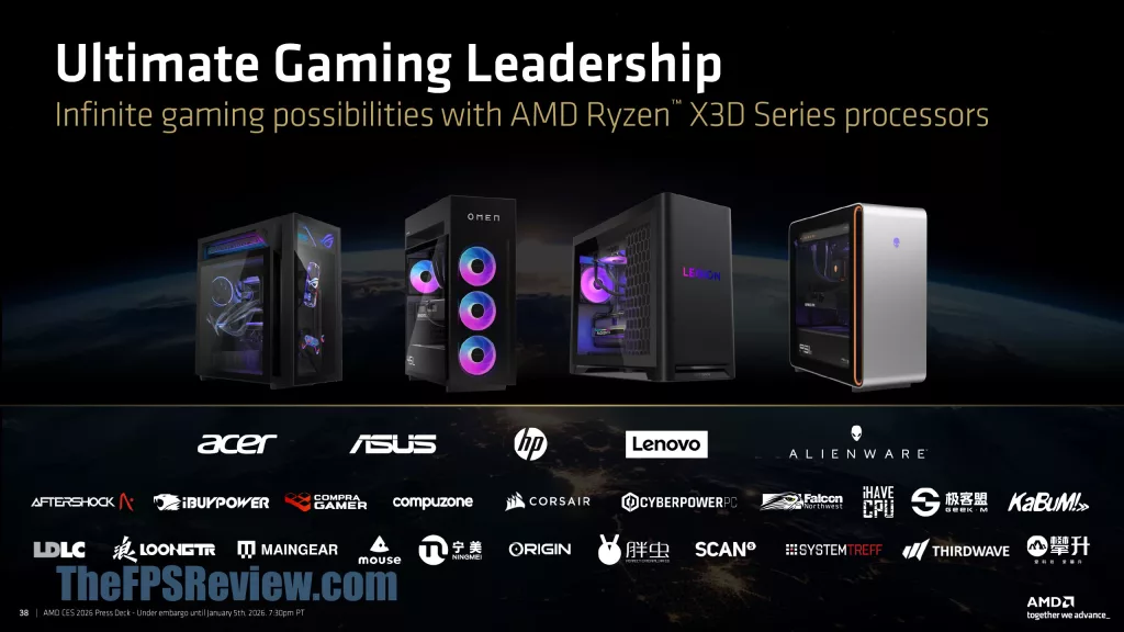 AMD CES 2026 Client & Graphics Press Deck