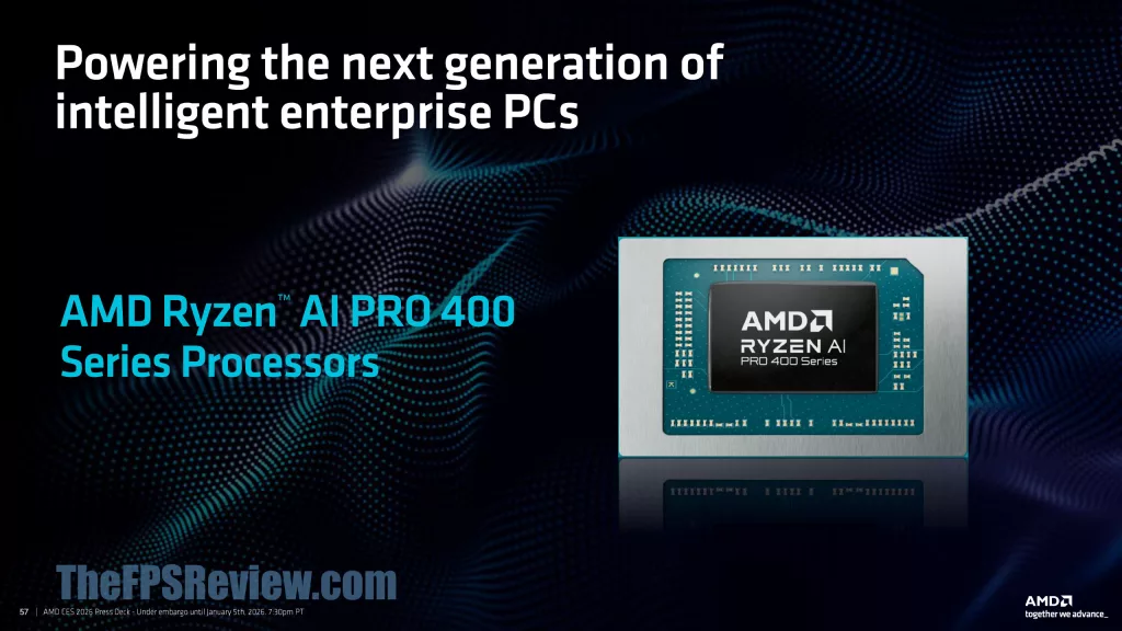 AMD CES 2026 Client & Graphics Press Deck