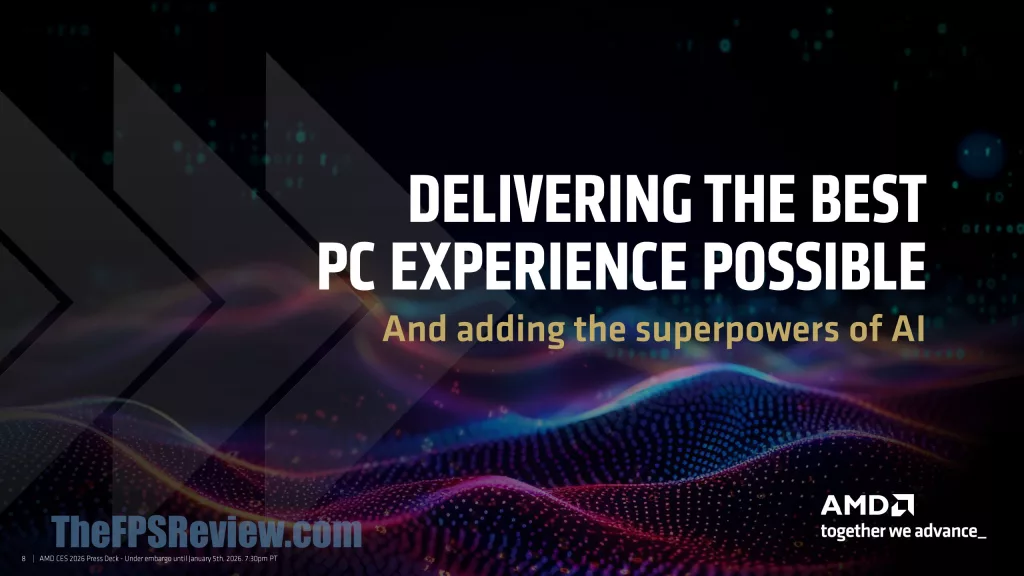 AMD CES 2026 Client & Graphics Press Deck