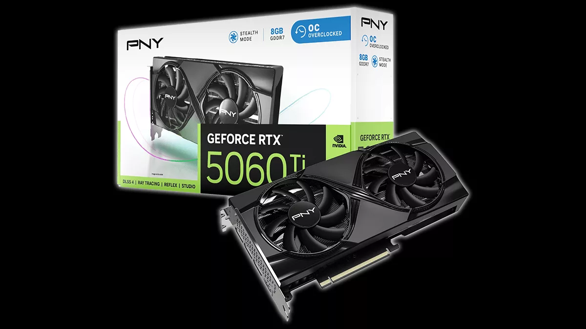 PNY GeForce RTX 5060 Ti 8GB Overclocked Dual Fan Video Card Review