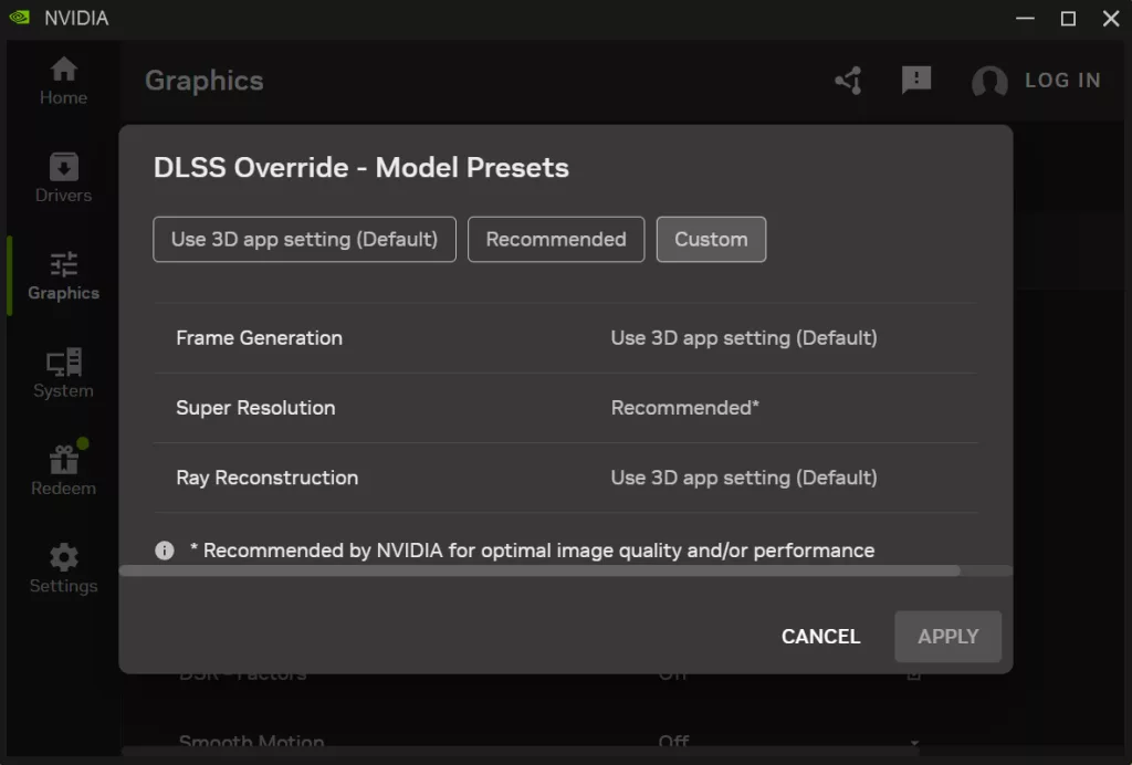 NVIDIA DLSS 4.5 Performance Review:  DLSS Override