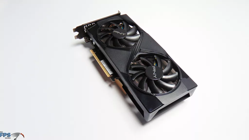 PNY GeForce RTX 5060 Ti 8GB Overclocked Dual Fan Video Card Top View