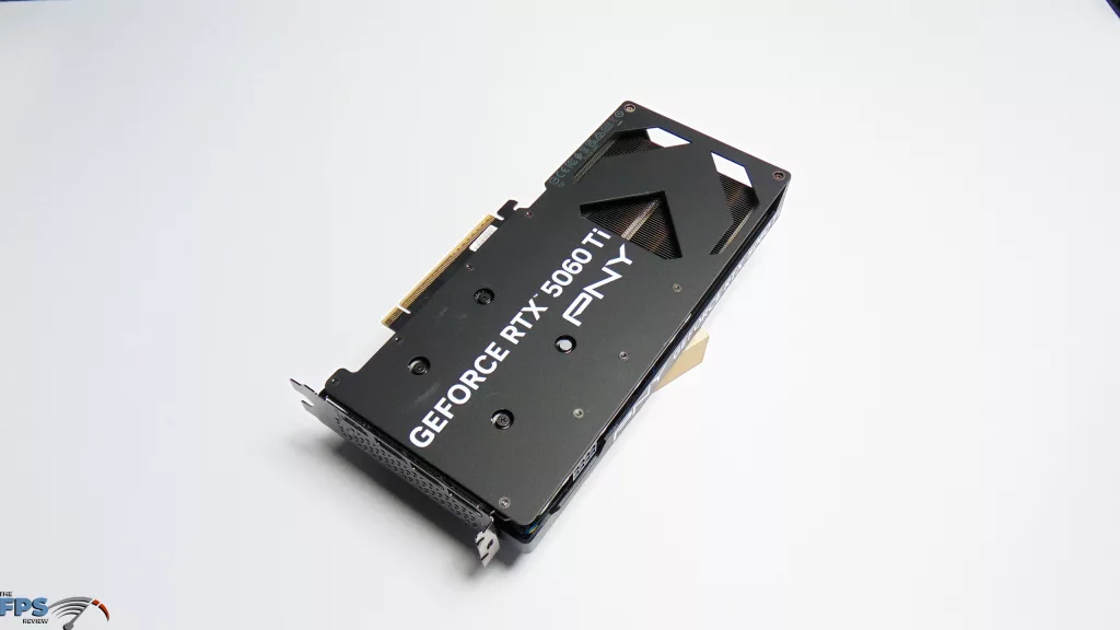 PNY GeForce RTX 5060 Ti 8GB Overclocked Dual Fan Video Card Bottom View