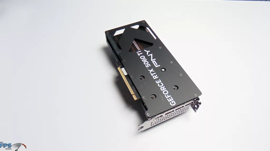 PNY GeForce RTX 5060 Ti 8GB Overclocked Dual Fan Video Card Bottom View