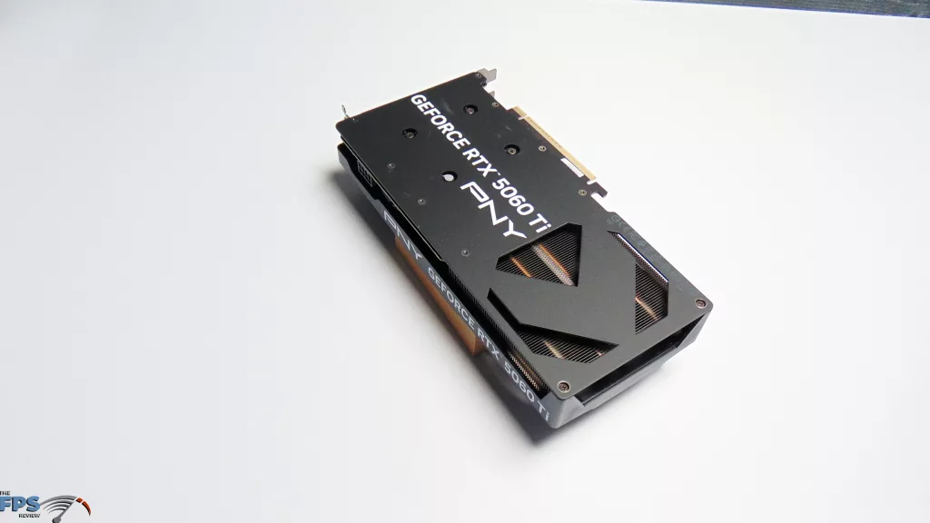 PNY GeForce RTX 5060 Ti 8GB Overclocked Dual Fan Video Card Bottom View