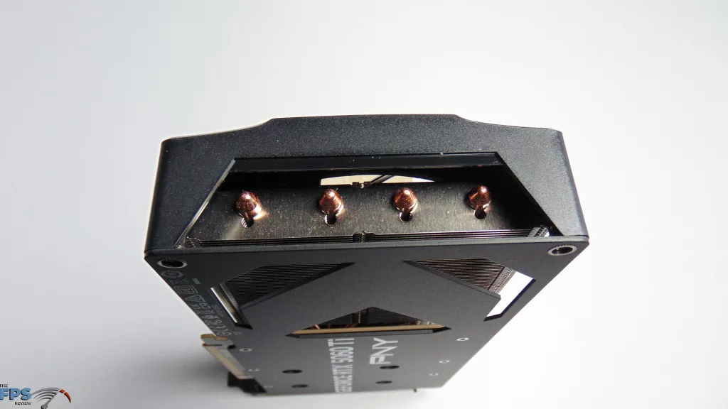 PNY GeForce RTX 5060 Ti 8GB Overclocked Dual Fan Video Card Back End View