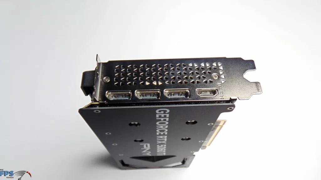 PNY GeForce RTX 5060 Ti 8GB Overclocked Dual Fan Video Card I/O Ports