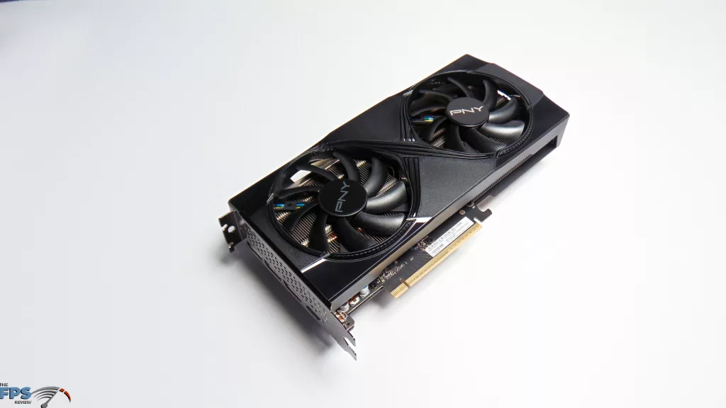 PNY GeForce RTX 5060 Ti 8GB Overclocked Dual Fan Video Card Top View