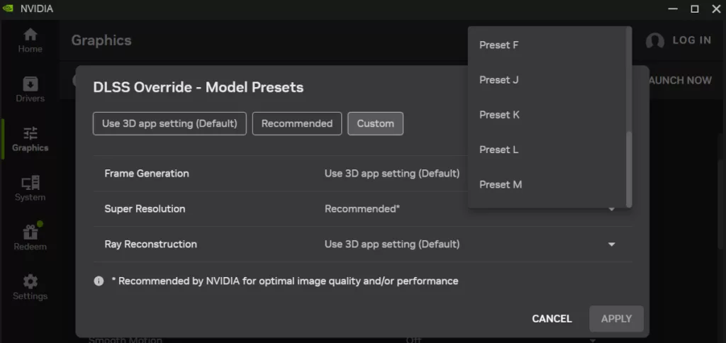 NVIDIA DLSS 4.5 Performance Review: Override Presets