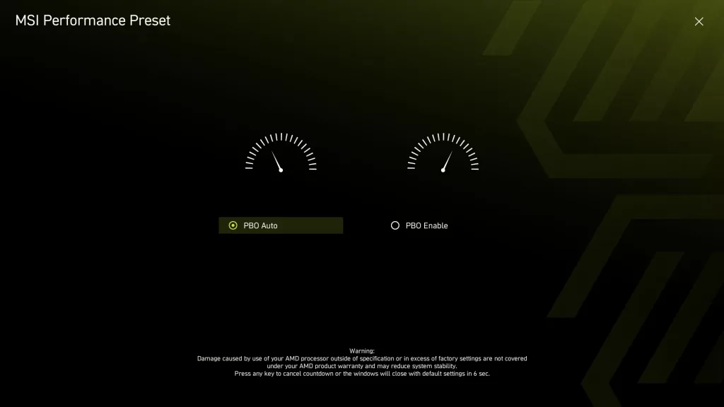 MSI MAG GAMING PLUS MAX WiFi motherboard: BIOS