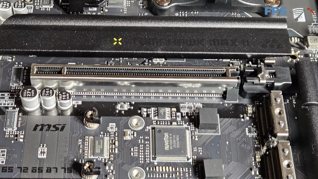 MSI MAG B850 TOMAHAWK MAX WiFi II motherboard: primary PCIe