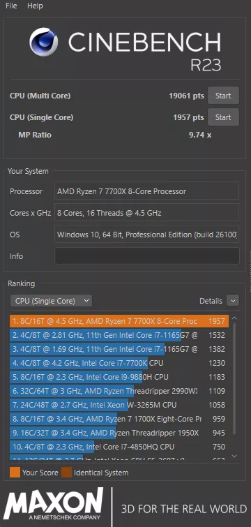 MSI MAG X870E GAMING PLUS MAX WiFi motherboard: performance-CinebenchR23