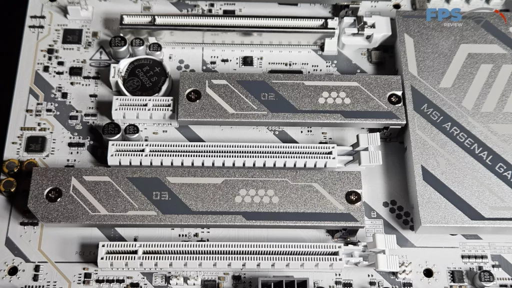 MSI MAG X870E GAMING PLUS MAX WiFi motherboard: expansion