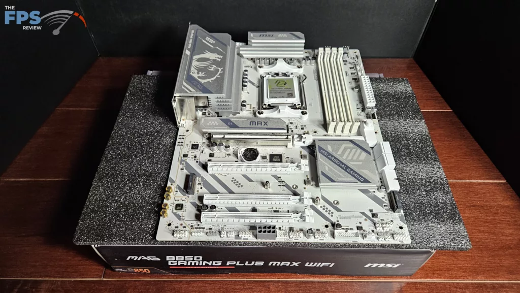 MSI MAG GAMING PLUS MAX WiFi motherboard: full board