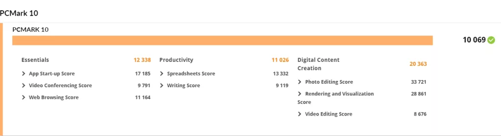 MSI MAG B850 TOMAHAWK MAX WiFi II motherboard: performance: PCMark10