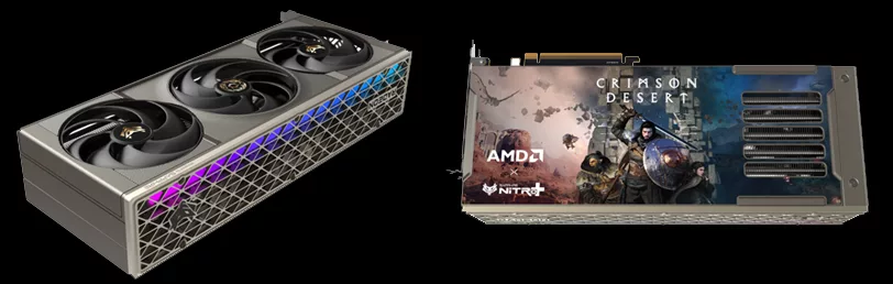 SAPPHIRE NITRO+ AMD Radeon RX 9070 XT Crimson Desert Edition Graphics Card