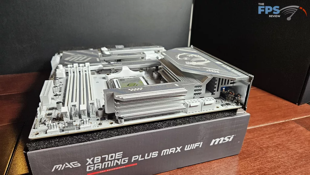 MSI MAG X870E GAMING PLUS MAX WiFi motherboard: VRM