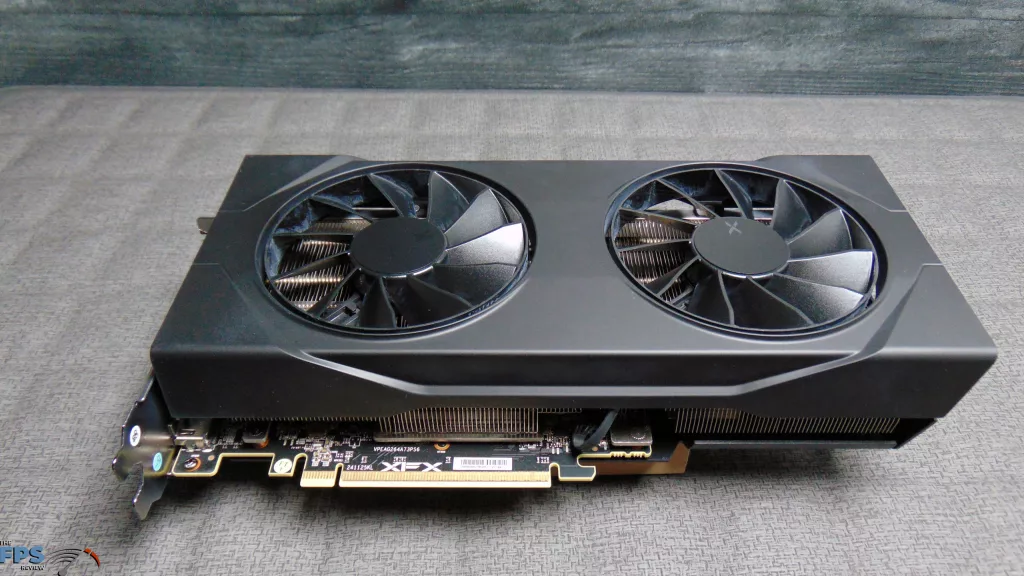 XFX Swift Radeon RX 9060 XT OC Gaming Edition 8GB Top View