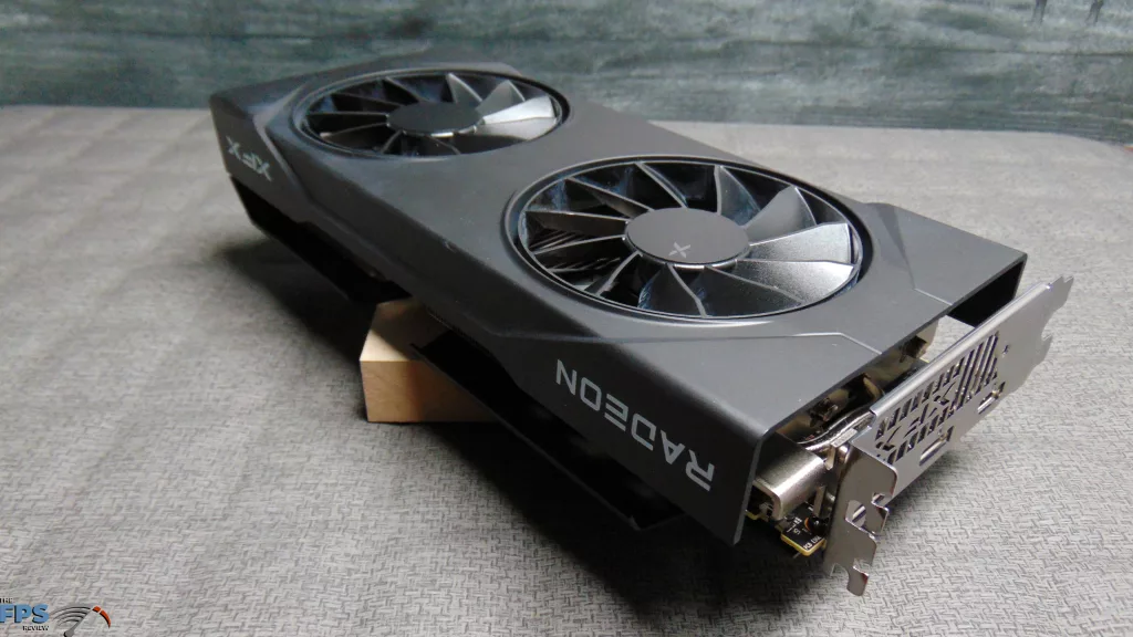 XFX Swift Radeon RX 9060 XT OC Gaming Edition 8GB Top View