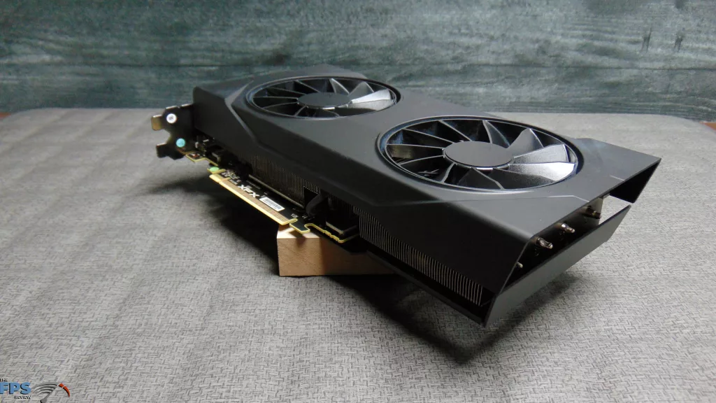XFX Swift Radeon RX 9060 XT OC Gaming Edition 8GB Top View