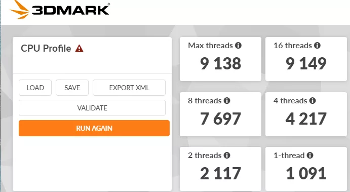 MSI MPG X870E CARBON MAX WiFi motherboard: performance benchmark: 3DMark