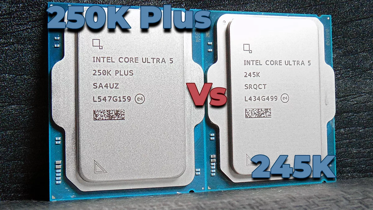 Intel Core Ultra 5 250K Plus vs Intel Core Ultra 5 245K CPU Review