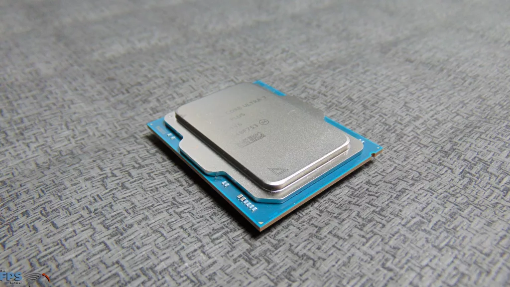 Intel Core Ultra 7 270K Plus Top View Angled