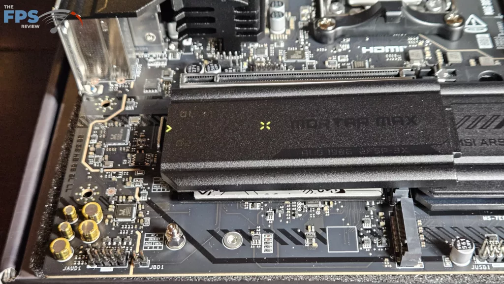 MSI MAG B850 MORTAR MAX WiFi motherboard: M.2_3