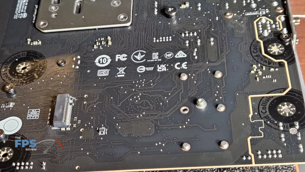 MSI MAG B850 MORTAR MAX WiFi motherboard: rear placed M_4