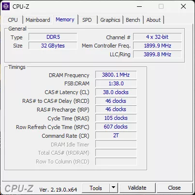 Intel Core Ultra 5 250K Plus CPU-Z Screenshot