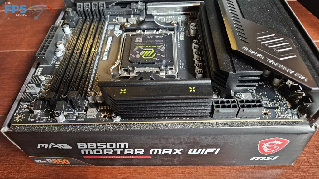 MSI MAG B850 MORTAR MAX WiFi motherboard: VRM-1