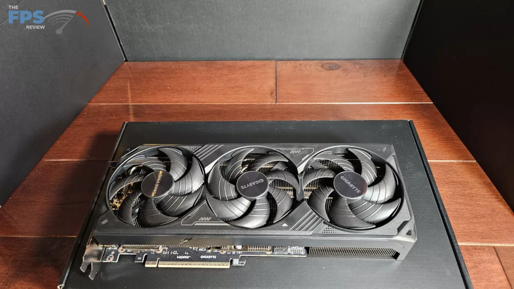 GIGABYTE GeForce RTX 5080 WINDFORRCE SFF 16G video card: card front