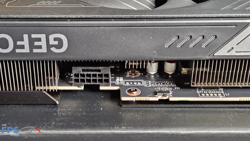 GIGABYTE GeForce RTX 5080 WINDFORRCE SFF 16G video card: power and BIOS Switch