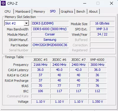 MSI MAG B850 MORTAR MAX WiFi motherboard: cpuz