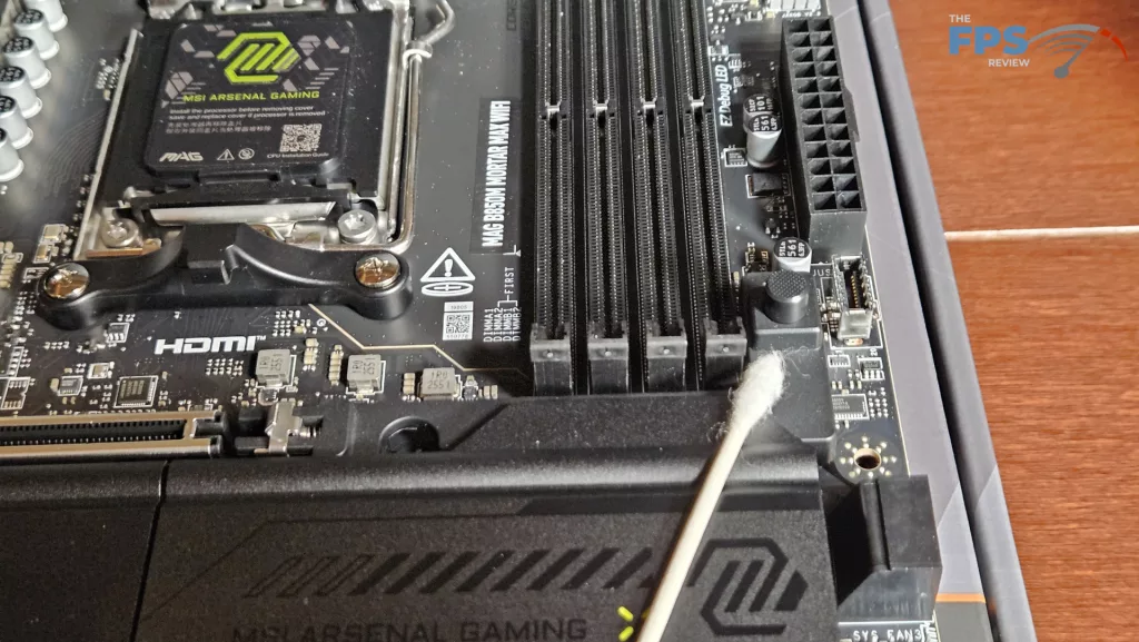 MSI MAG B850 MORTAR MAX WiFi motherboard: EZ-PCIe release