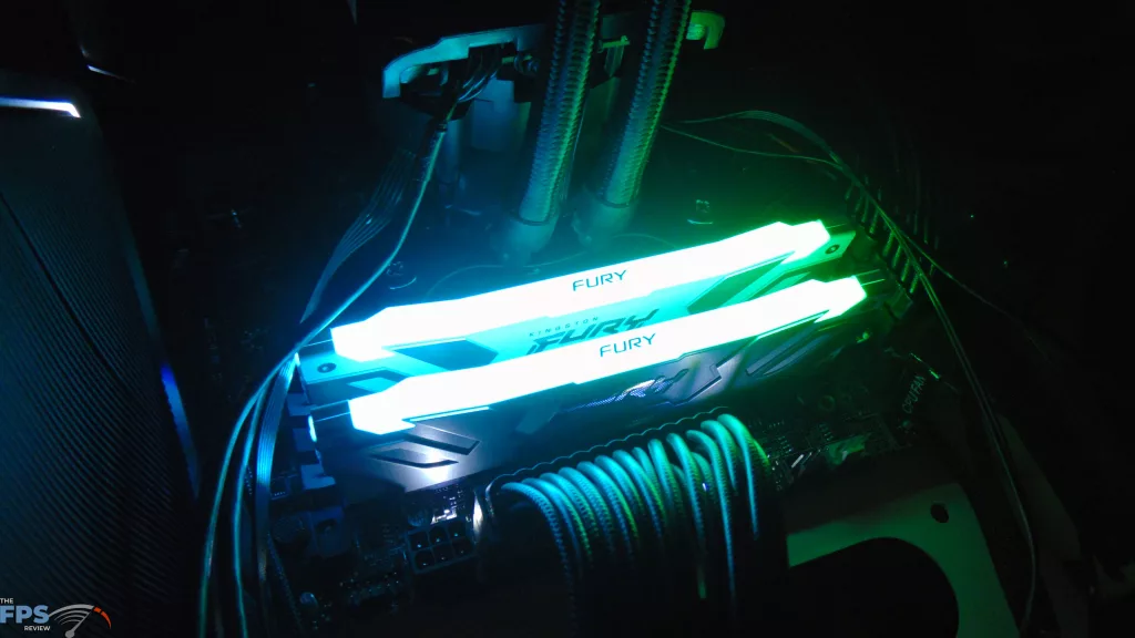 Kingston Fury Renegade 7600MT/s (32GB|2x16GB) DDR5 RAM kit (KF576C38RWAK2-32) RGB