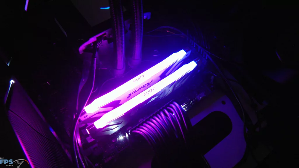 Kingston Fury Renegade 7600MT/s (32GB|2x16GB) DDR5 RAM kit (KF576C38RWAK2-32) RGB