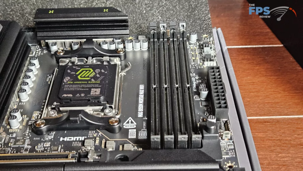 MSI MAG B850 MORTAR MAX WiFi motherboard: RAM