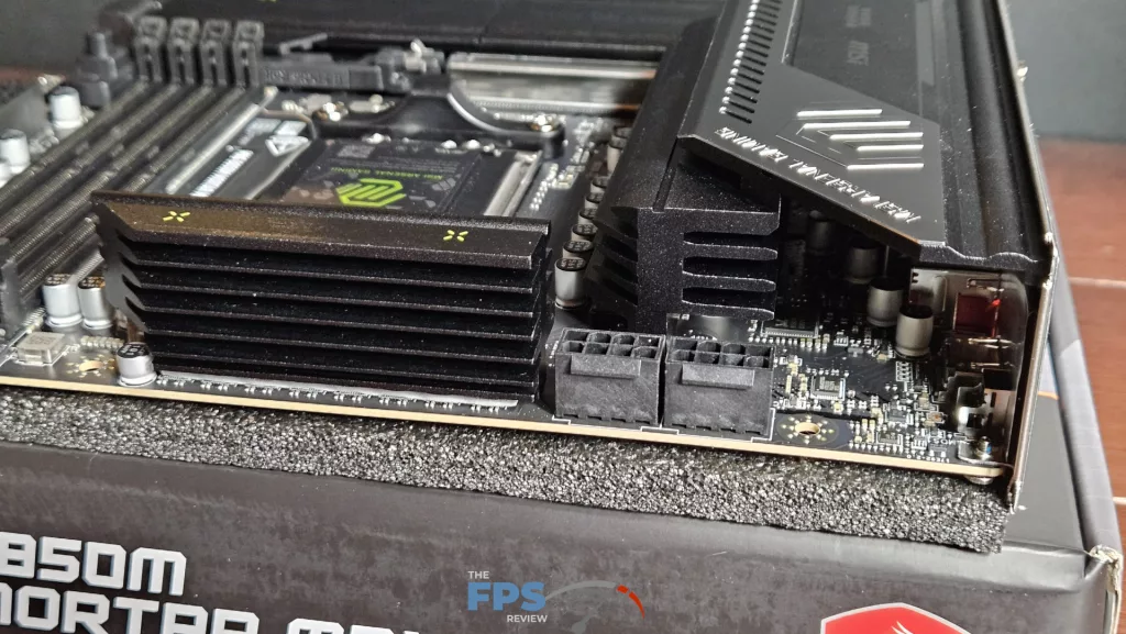MSI MAG B850 MORTAR MAX WiFi motherboard: VRM-4