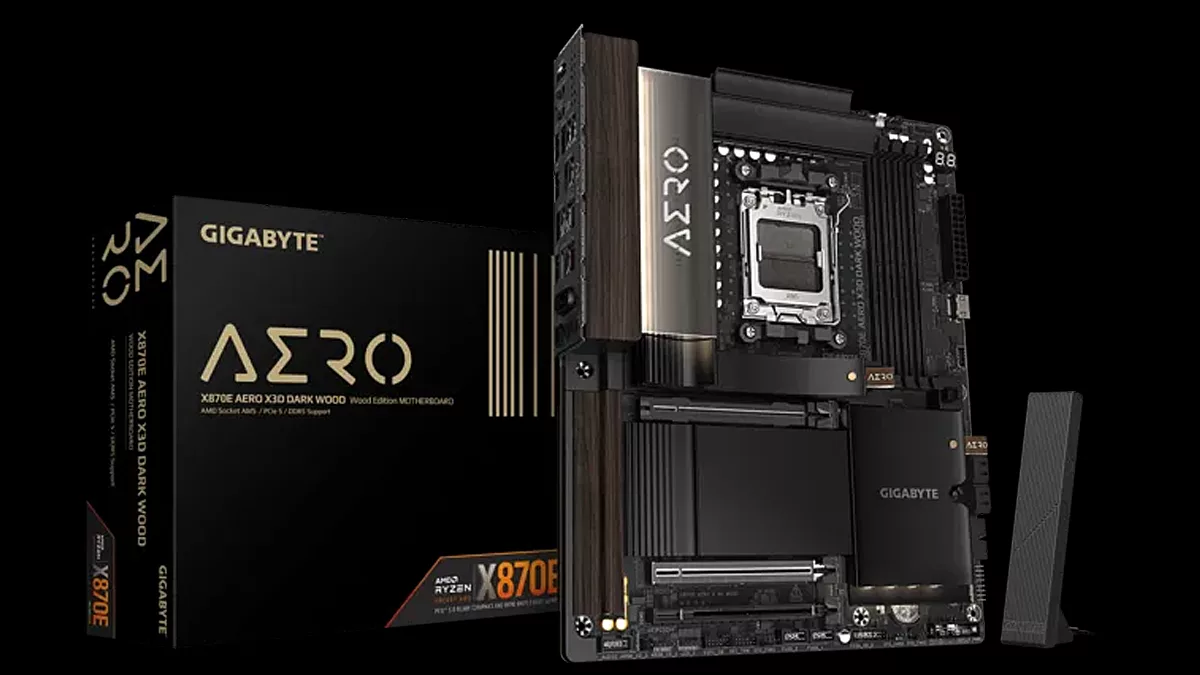 Ereページ GIGABYTE X870E AERO X3D DARK WOOD Motherboard Review - Page 3 of 5