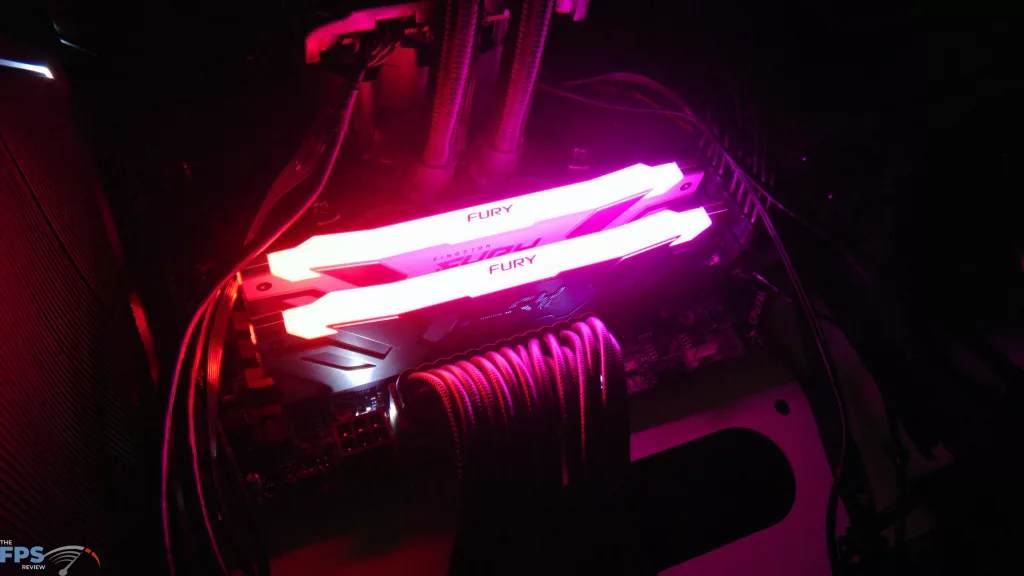 Kingston Fury Renegade 7600MT/s 32GB DDR5 RGB White Memory