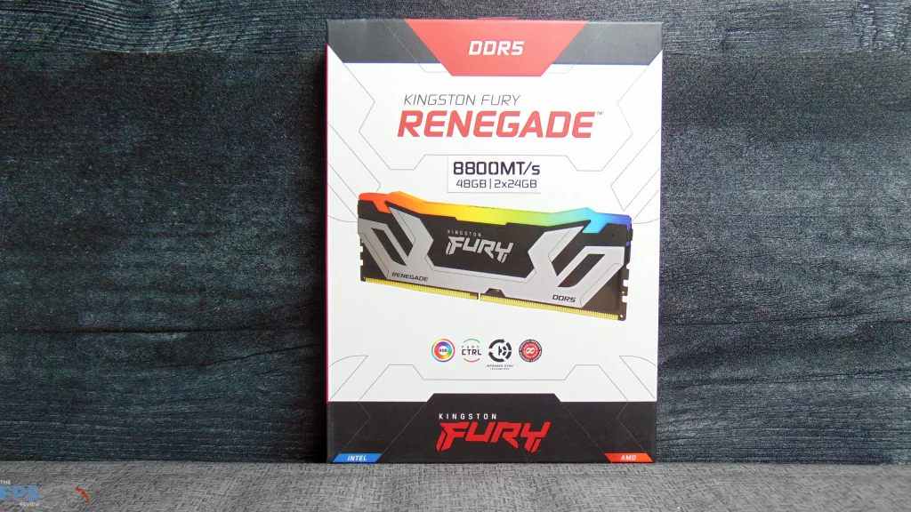 Kingston Fury Renegade 8800MT/s 48GB DDR5 CUDIMM RGB Black Memory