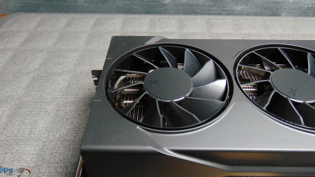 XFX Swift Radeon RX 9070 GRE Triple Fan Gaming Edition Card Fan Left