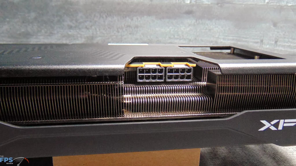 XFX Swift Radeon RX 9070 GRE Triple Fan Gaming Edition Power Connectors