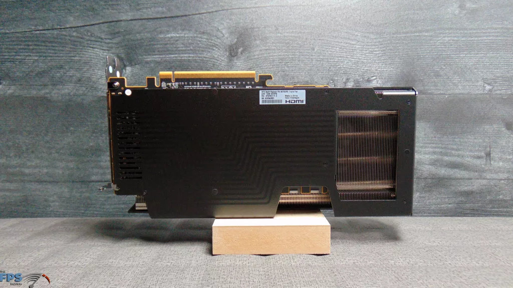 XFX Swift Radeon RX 9070 GRE Triple Fan Gaming Edition Card Back