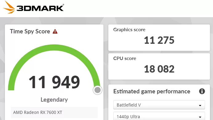 MSI MAG Z890 TOMAHAWK WiFi II motherboard: performance: #DMark-TimeSpy