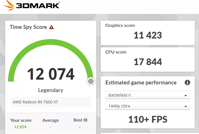 MSI Z890 GAMING PLUS WiFi6E motherboard: performance, 3DMark Timespy