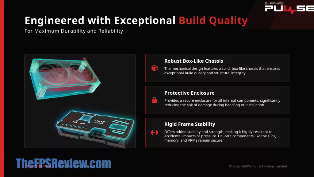 SAPPHIRE PULSE Radeon RX 9070 GRE GAMING OC Press Deck